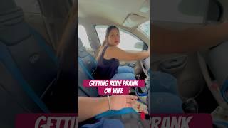 GETTING RUDE PRANK ON WIFE | SHE GOT ANGRY  #prank #prankonwife #shorts #comedy #viral