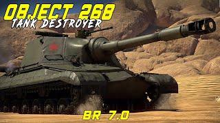 canhão PERIGOSO | Object 268 War Thunder | gameplay PT - BR