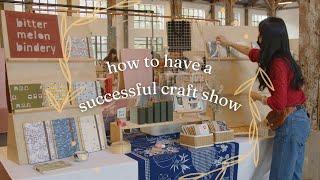 A craft market vlog - preparation, display, pricing, and more!