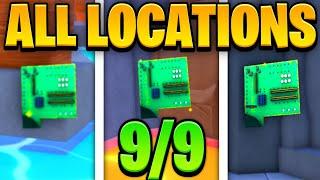 ALL *9* CIRCUIT LOCATIONS In Roblox Toilet Tower Defense! TECH EVENT!