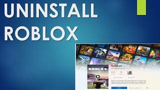 How to Uninstall Roblox on PC / Laptop