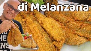 COTOLETTE di MELANZANE INTERE ricetta cotolette di melanzana panate