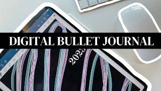 Set up my 2023 Digital Bullet Journal With Me! | Goodnotes and Procreate tips | iPad Digital Planner