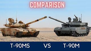 Difference between T-90MS Tagil and T-90M Proryv 3