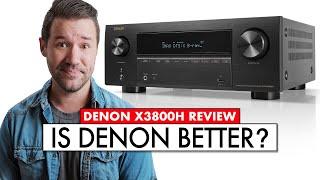 NEW DENON RECEIVER!! Denon X3800H Review