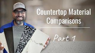 Countertop Material Comparisons Part 1: Granite or Quartz?