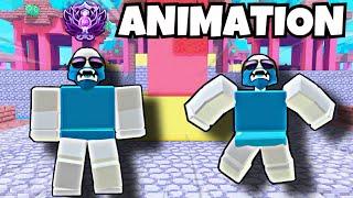 I Tried NIGHTMARE PLAYERS Animation Combo... (Roblox Bedwars)