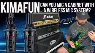 AMAZON KIMAFUN WIRELESS TRANCEIVER SYSTEM FOR MICROPHONES,CAN YOU RECORD GUITARS USING A WIRELESS?