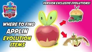 Where to Find Applin's Evolution Items! How to Evolve Applin in Pokemon Sword and Shield