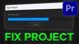 How to Fix Your Premiere Pro Project if it Will Not Load