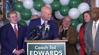 WATCH: Sid Edwards wins EBR mayor-president's race