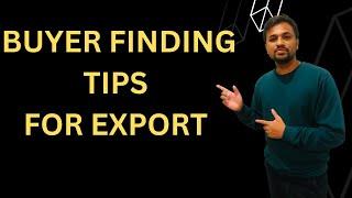 How to find Buyers for Export - Tips I #simonraks #exportimport #buyers