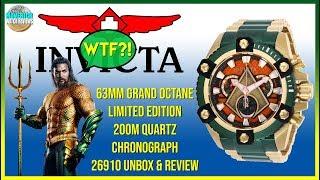 Garbage! | Invicta DC Comics 63mm Grand Octane Ltd Edition 200m Quartz Chrono 26910 Unbox & Review