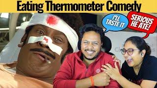 Eating Thermometer Comedy | Vadivelu Kacheri Arambam #Comedy Scenes REACTION | Part-2