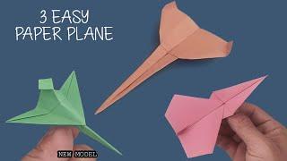 How To Make Easy Paper Plane - Paper Craft - Origami Airplane