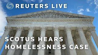 LIVE: US Supreme Court reviews anti-camping laws that impact homeless people in Oregon