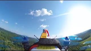 360 Degree VR Video from FPV Race Drone Xiaomi Mi Sphere