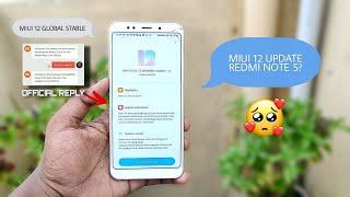 Redmi Note 5 MIUI 12 Stable Update Release | MIUI 12 Global Update For Redmi Note 5?