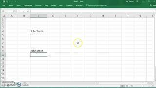Excel: Copy Cell Contents to Another Cell