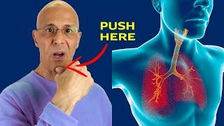 Push Here...Opens Airways to Breathe In More Air (Get More Oxygen & Energy)  Dr. Mandell