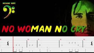 Bob Marley- No Women no cry  (Official Bass Tabs) By Chami's Bass