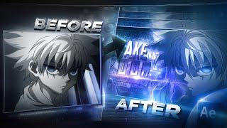 Making of "Killua" Thumbnail | After Effects