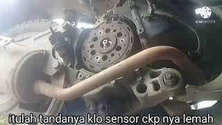 Ternyata sangat mudah cara ngecek sensor CKP beat esp fi dan semua matic honda