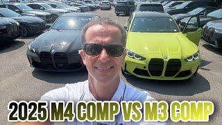 2025 BMW M4 COMPETITION LCI vs 2024 M3 COMPETITON - BRAND NEW LCI M4