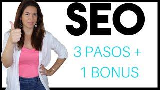 ESTRATEGIA SEO: Qué es el SEO + 3 pasos y un Bono