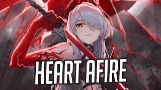 Nightcore - Defqwop - Heart Afire (ft. Strix) (Lyrics)