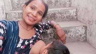 आज सुबह-सुबह स्तनपान कराया #breastfeeding #housewife #villagevlog