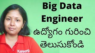 What is Big Data Engineer job roles and responsibilities (Telugu)