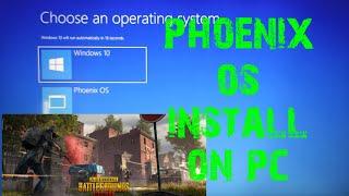 How To Install Pubg in pc with phoenix os || tamil