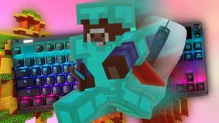 Using Shaders in Skywars | Keyboard + Mouse Sounds ASMR