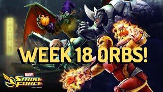 MSF Return Week 18 Orb Opening! - Marvel Strike Force (BlueStacks/PC)