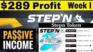 STEPN Passive Income Strategy Week 1 Simulation | Best Way To Earn GST