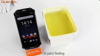 OUKITEL WP2 torture tests from powder and water mixtures