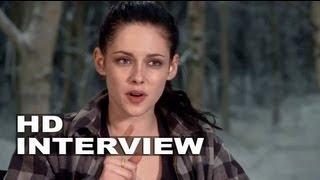 Snow White and The Huntsman: Kristen Stewart On Set Interview | ScreenSlam