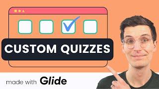 How to Create a Custom Quiz Platform in @glideapps Pages (Quizlet Clone)