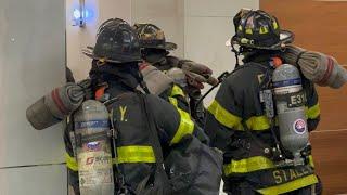 FDNY Units Operating on a report of smoke on the 21st Floor 4/30/23