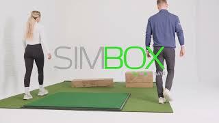 GolfBays SIMBOX | DIY Golf Enclosure | Indoor Golf Enclosure | Golf Simulator Enclosure