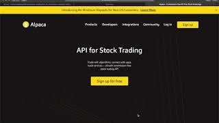 Launching Alpaca Trading Bot in 5 Minutes