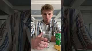 TikTok Challenge: Can I Eat a Banana and Chug a Sprite?  #tiktokchallenge #bananasprite #tiktok