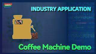 DWIN T5L LCD module | Coffee Machine Demo