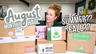 August 2024 Monthly Subscription Box Haul