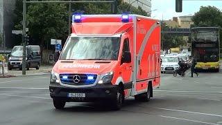 Berlin, Germany - Ambulance Siren Very Noisy