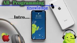 AB programming Knowledge intro..