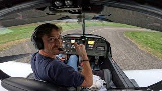 First lâcher solo - First solo flight @ LFLG (FR) - DR401/120 F-HFLG