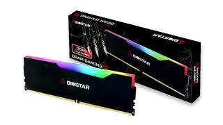 BIOSTAR Introduces New 16 GB RGB DDR5 GAMING X Memory