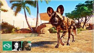  African Wild Dogs! | Desert Franchise Mode | Planet Zoo | Ep. 8